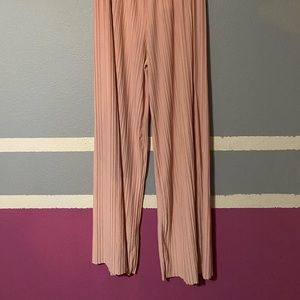 Loose Long Pink Pants.